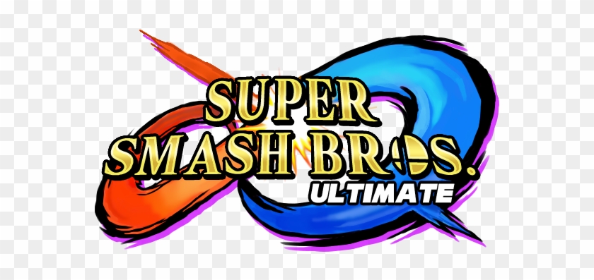 Super Smash Bros Ultimate Official Logo By Tufftony-dbfcqsl - Graphic Design Clipart #5769606