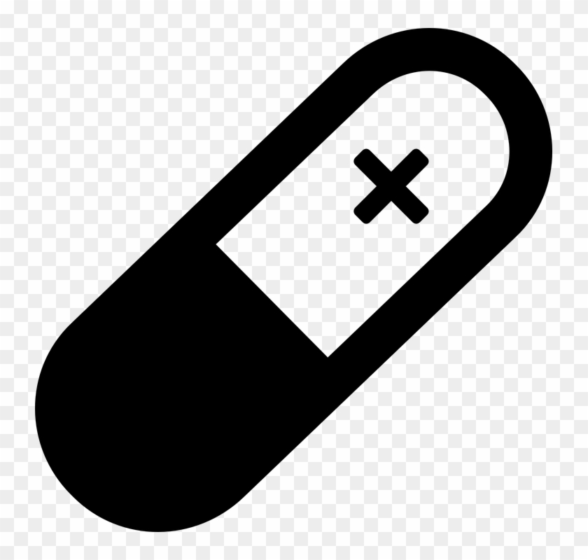 Medicine - Medicine Vector Black And White Clipart #5769641