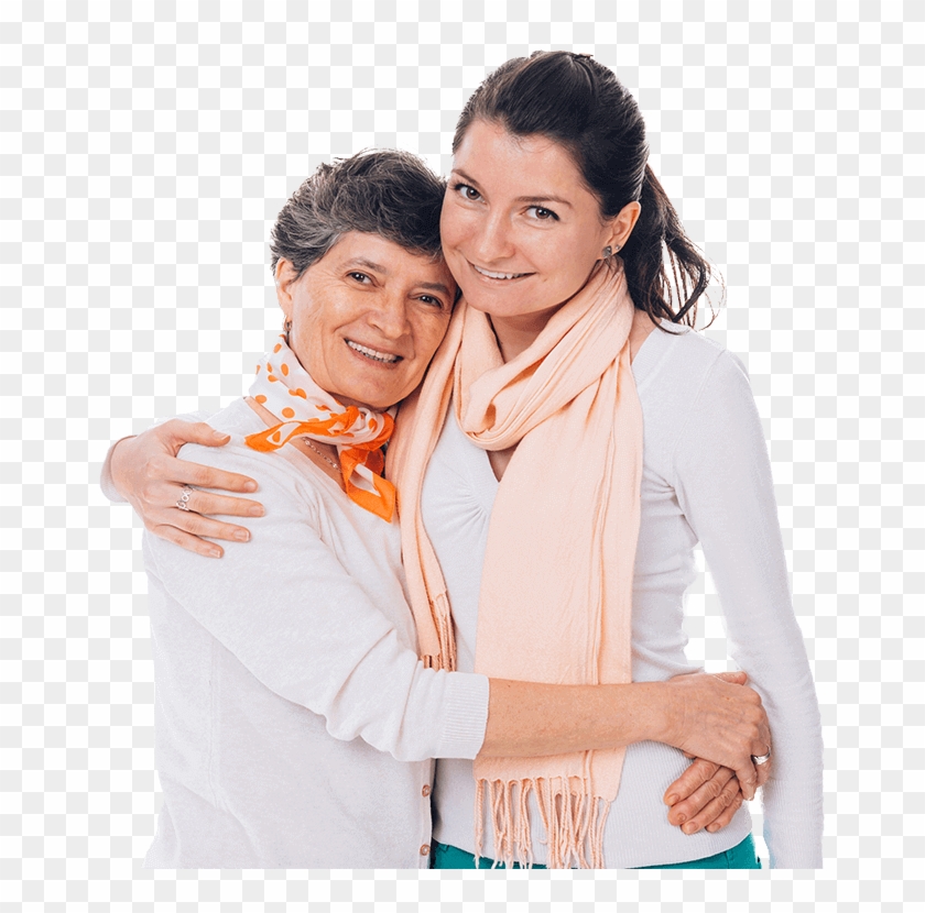 Women-hugging , Png Download - Women Hugging Clipart #5769834