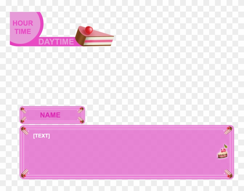Aca Visual Novel Template By Nekomakino-d5ac45c - Visual Novel Text Box Maker Clipart