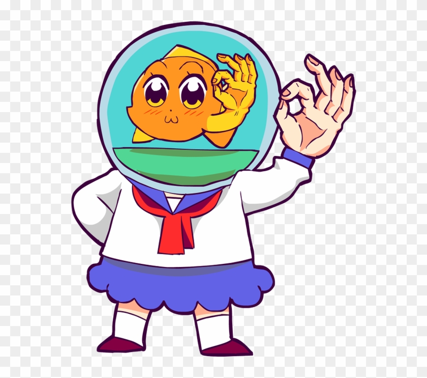 Pop Team Epic Is Top Tier Shitposting My Dudes 😎👌 - Cartoon Clipart #5769919