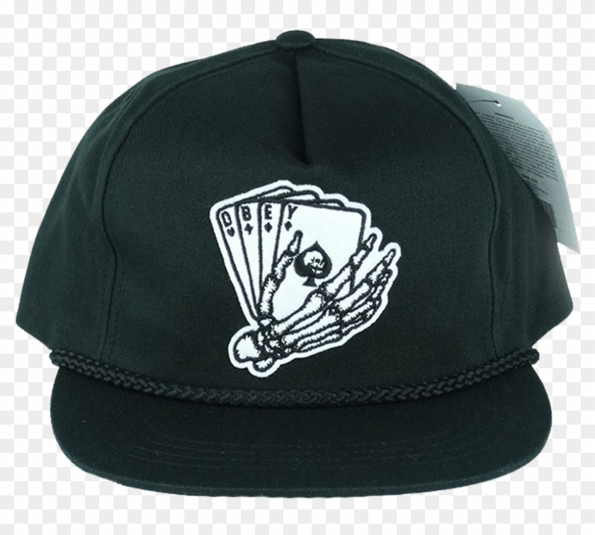 Obey Blackjack Snapback Black - Baseball Cap Clipart