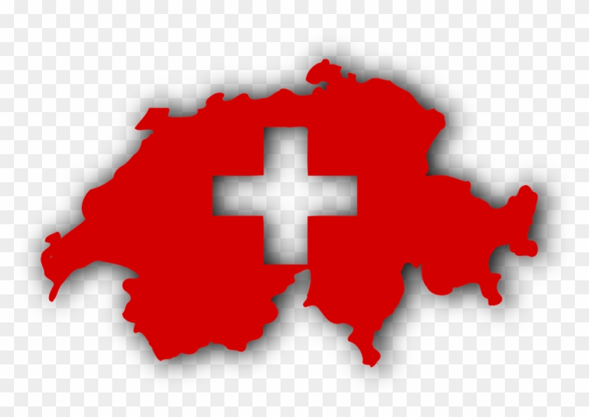 Swiss Switzerland Switzerland Flag - Switzerland Flag Png Clipart #5770298