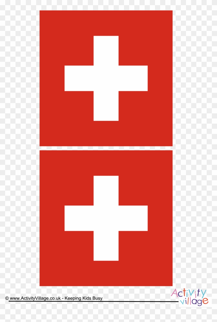 Switzerland Flag - Швеция И Швейцария Разница Clipart #5770398