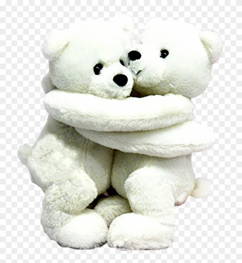 Wishpets 10" Hugging Polar Bears Stuffed Plush Toy - Teddy Bear Clipart #5770463