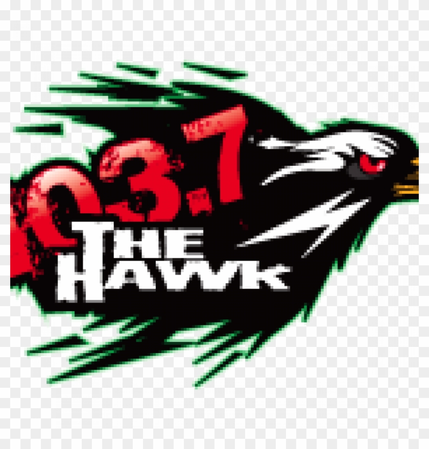 Hawk-logo - 103.7 The Hawk Clipart