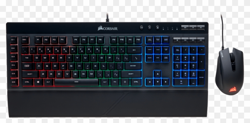 Customization, Control And Ready To Game - Corsair K55 Clipart #5770649