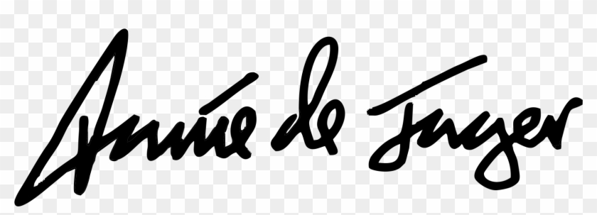 Danie De Jager - Calligraphy Clipart #5770784