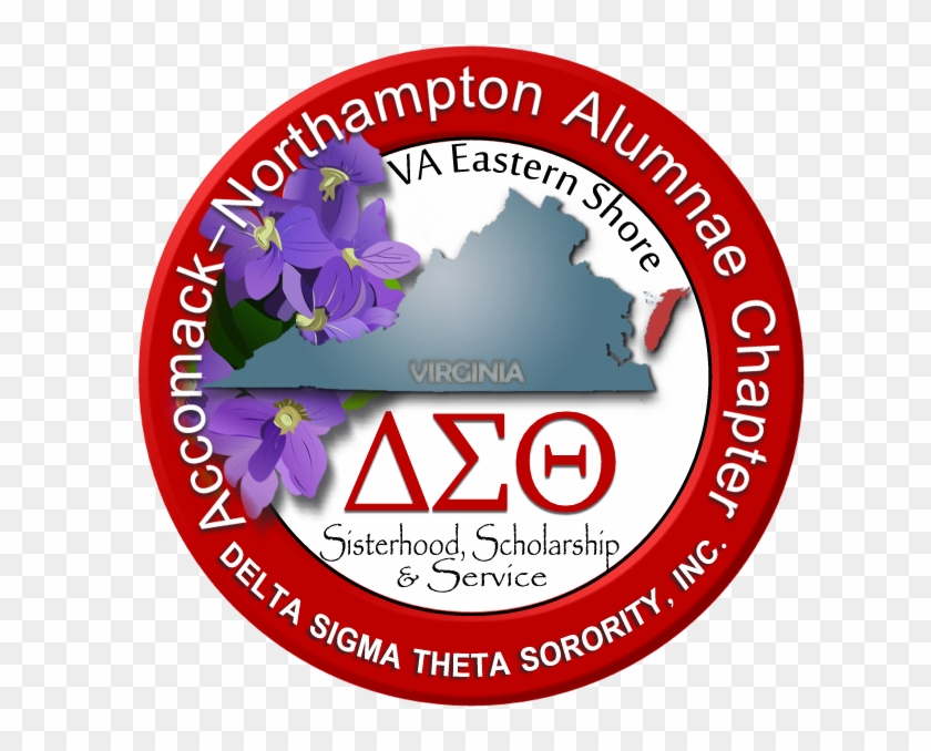 Accomack-northampton Alumnae Chapter Delta Sigma Theta - Graphic Design Clipart #5771506