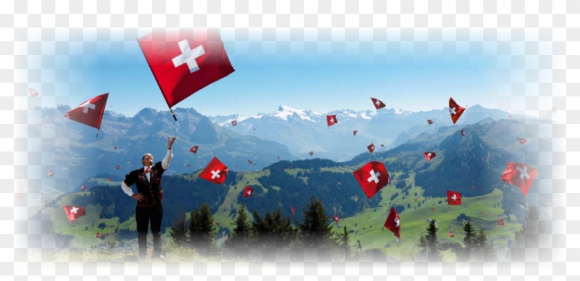 Swiss National Day Event - Stanserhorn Clipart #5771551