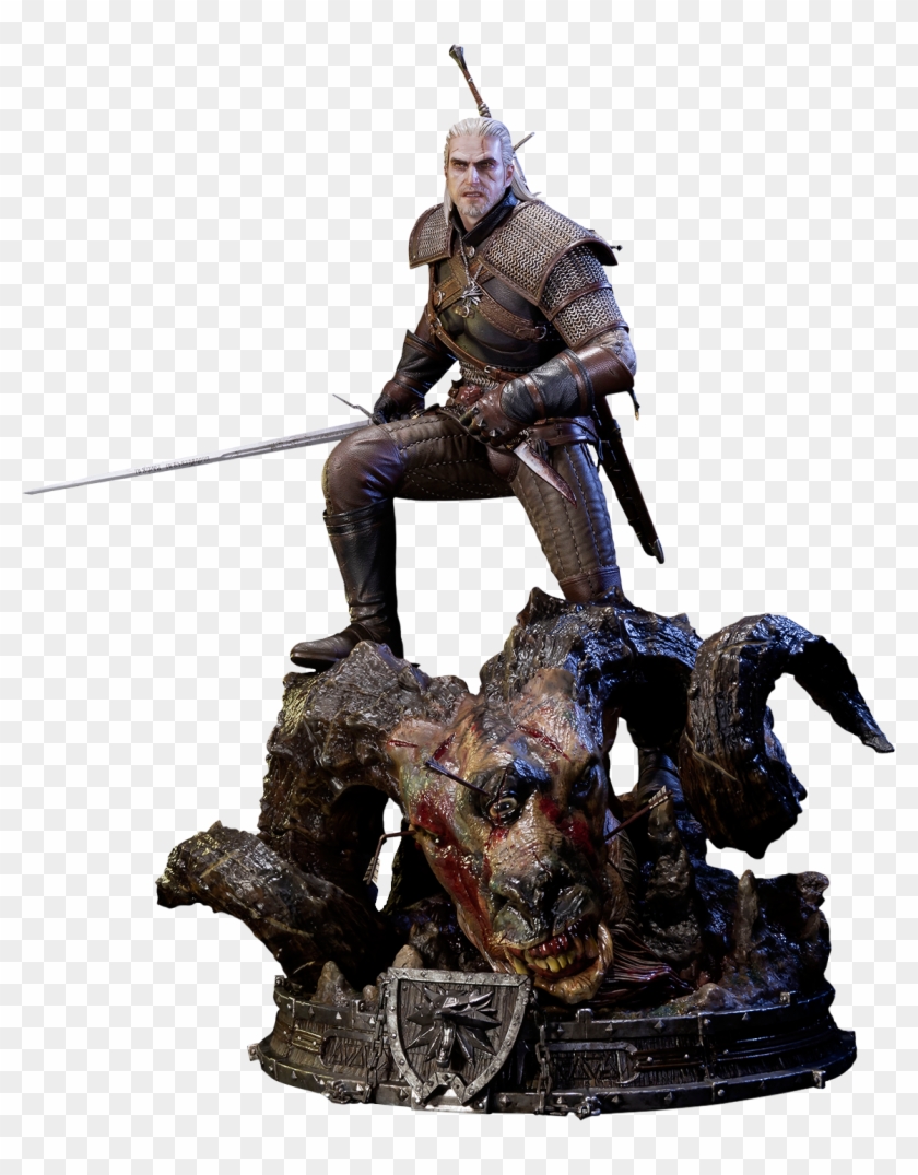 The Witcher - Witcher Wild Hunt Figure Clipart
