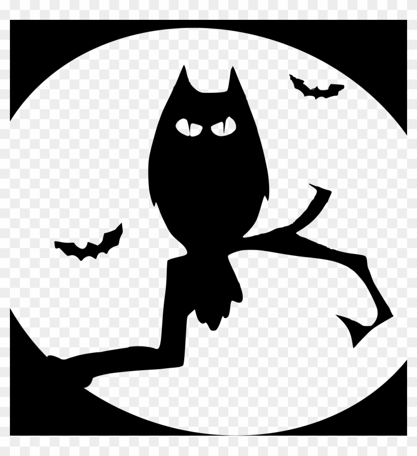Halloween Owl Clipart - Halloween Owl Clip Art - Png Download