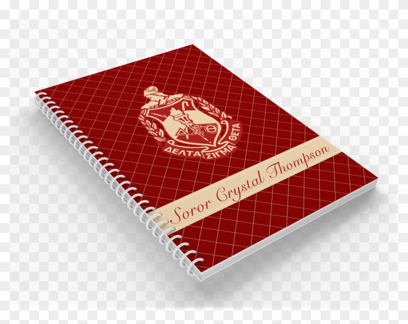 Delta Sigma Theta Personalized Notebook Clipart #5772310