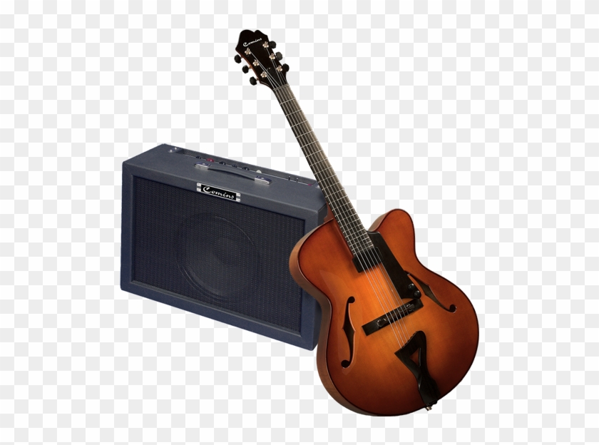 Comins Jazz Guitar Amplifier - Jazz Guitar And Amp Clipart #5773139