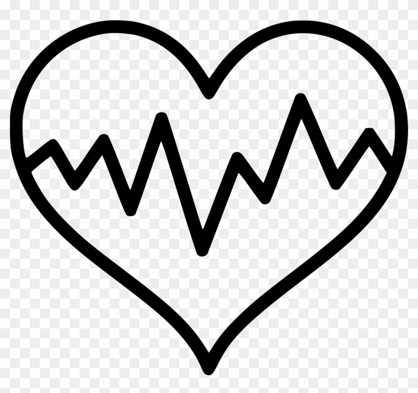 Cardiogram Heart Pulse Medicine - Heart Clipart #5773345