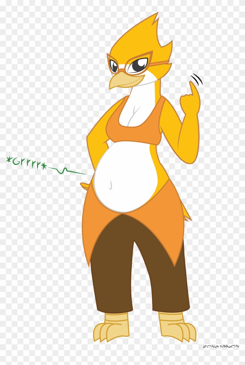 Who's Next By Dragonite - Starbound Avian Vore Clipart #5773449