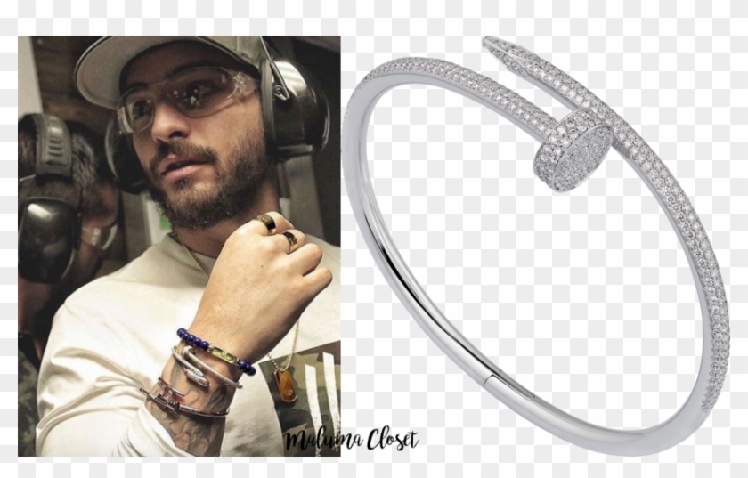 Cartier Juste Un Clou Bracelet - Maluma Bracelet Clipart #5773624
