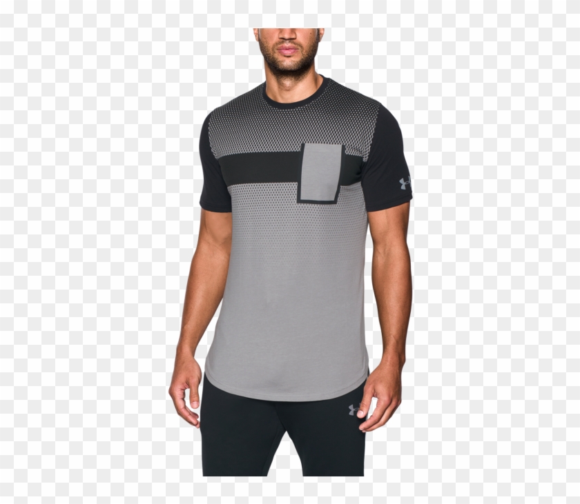 Men's Ua Pursuit Pocket T-shirt - Under Armour 超人 Clipart #5773658