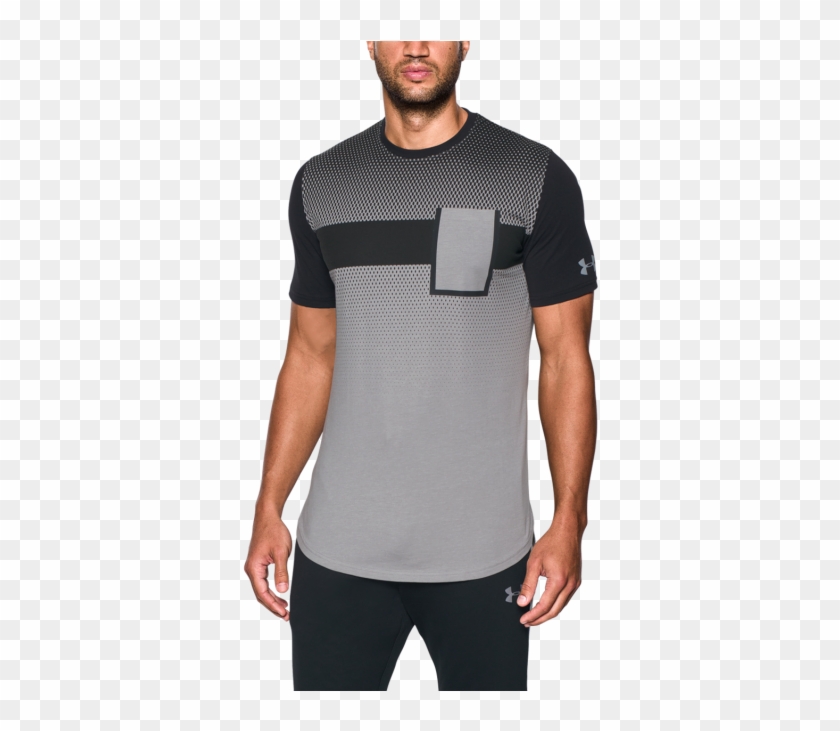 Men's Ua Pursuit Pocket T-shirt - Under Armour 超人 Clipart