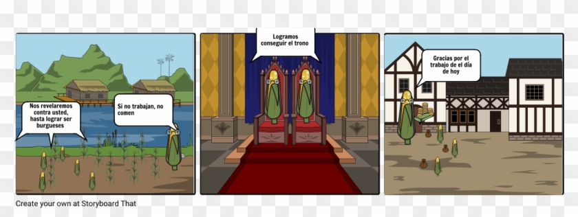 Elote - Hamlet Act 3 Scene 2 Storyboard Clipart