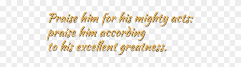 All Over The Country On Sunday Mornings, Lifting Their - Calligraphy Clipart #5773789