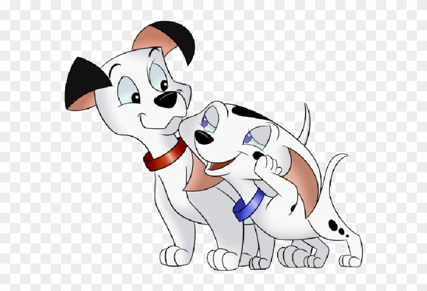 Dalmatians - 101 Dalmatians Cadpig And Lucky Clipart #5774378