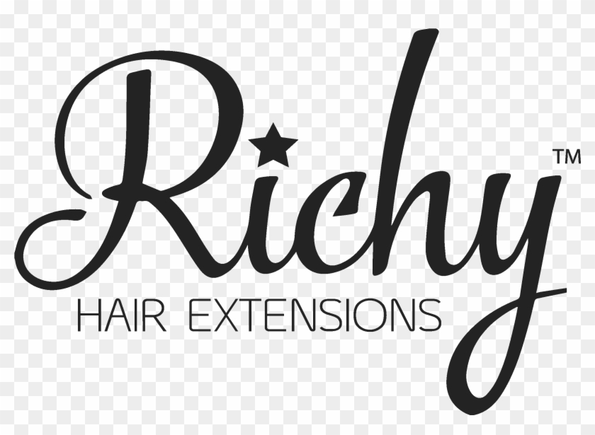 Hair Logo Png - Richy Hair Extensions Clipart