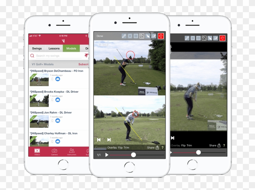 Professional Swing Analysis - Fourball Clipart