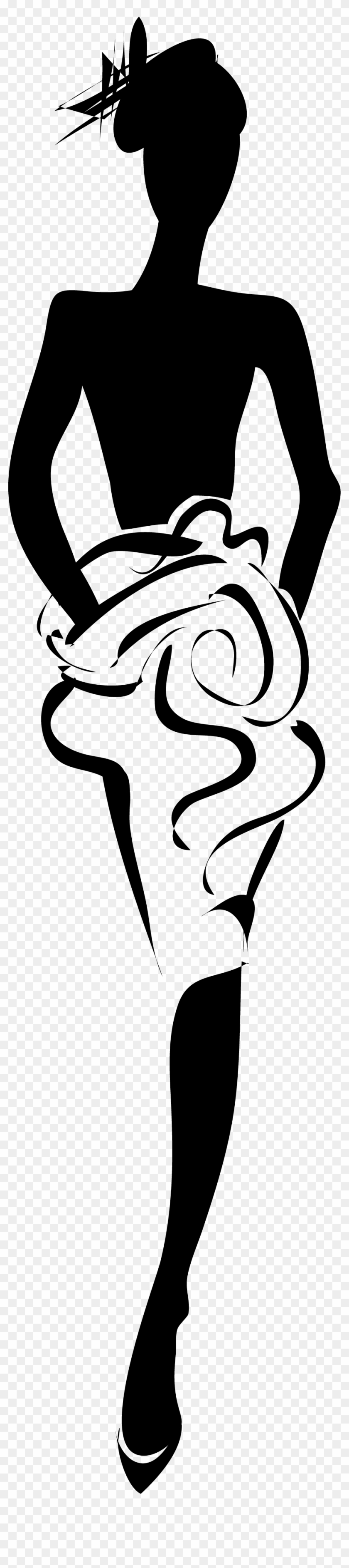 In This Section - Transparent Fashion Show Png Clipart #5775365