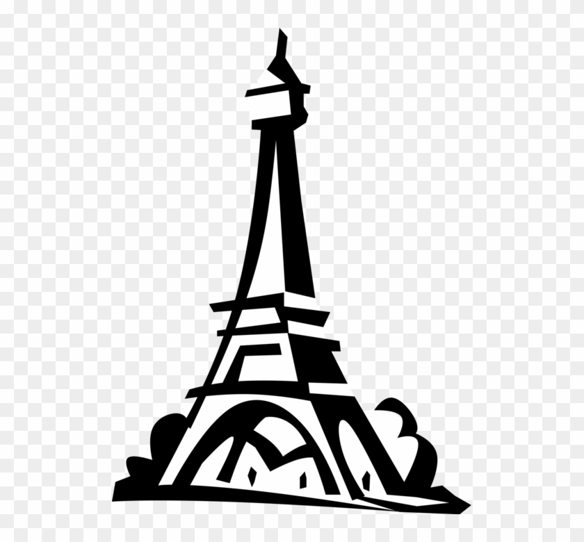 More In Same Style Group - Vetor Torre Eiffel Clipart #5776243