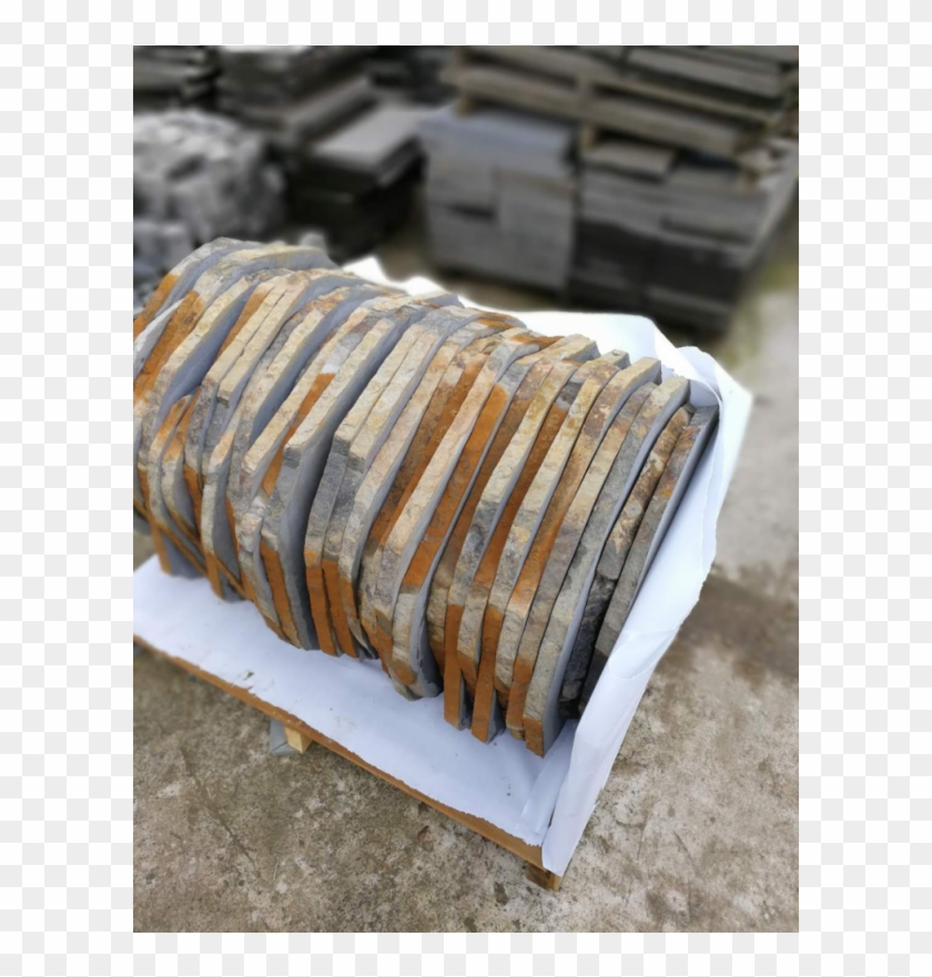 Natural Round Dark Bluestone Cheap Basalt Stepping - Hardwood Clipart