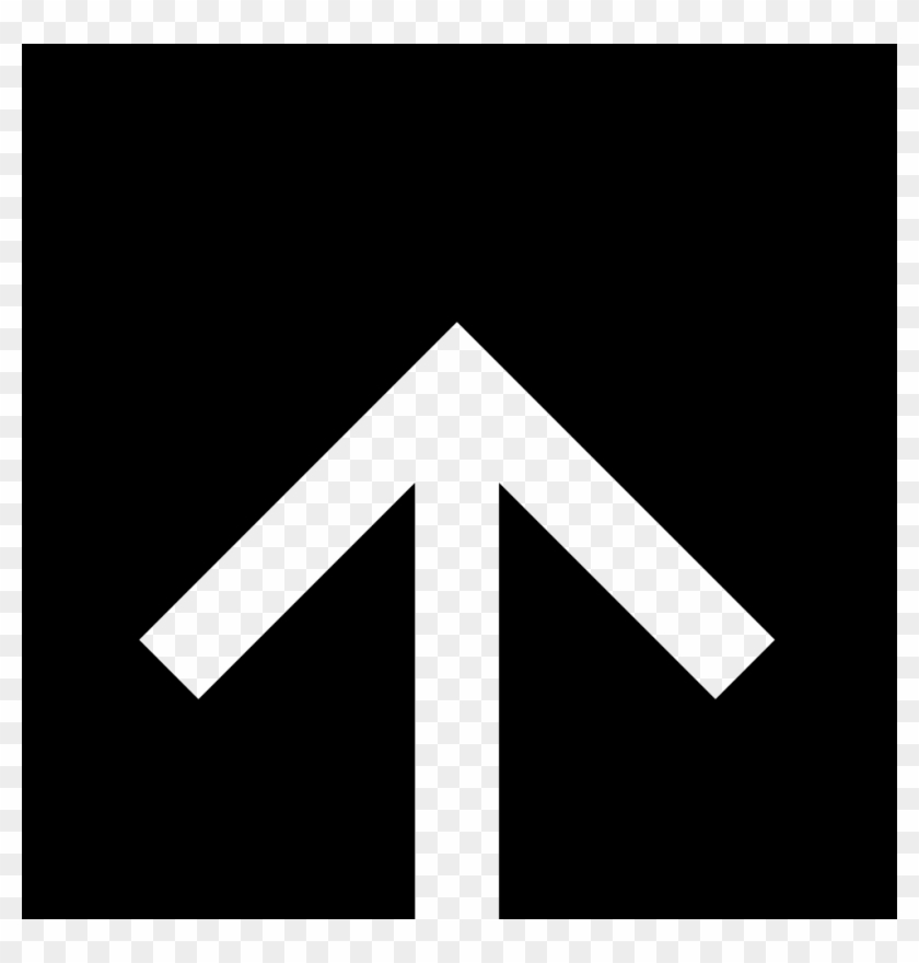 Up Button Png Icon - Flechas Con Fondo Negro Clipart