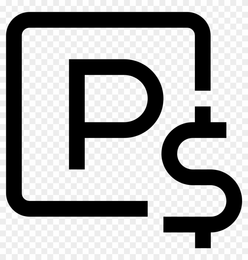 Paid Parking Icon - Graphics Clipart #5778359