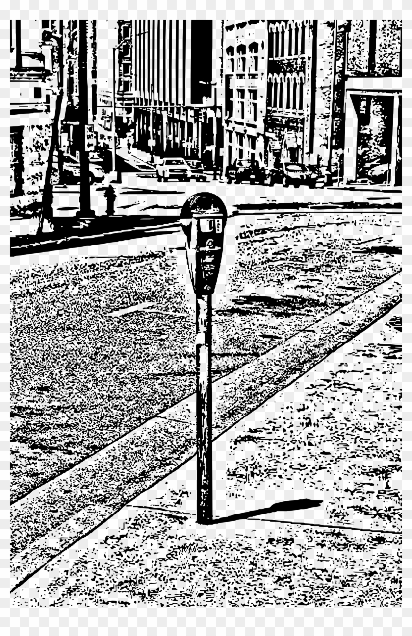 This Free Icons Png Design Of Parking Meter - Monochrome Clipart #5778575