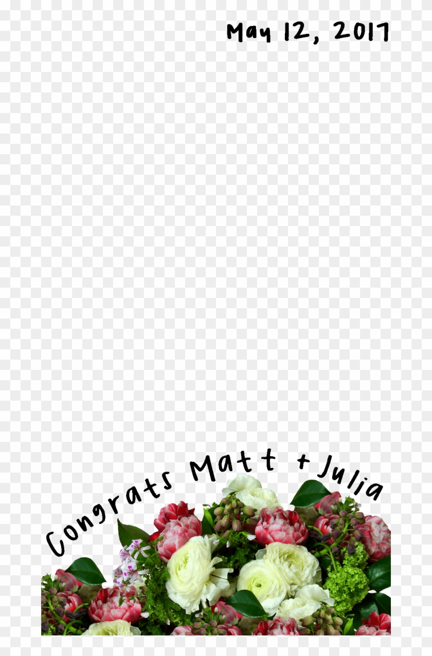 I Will Create A Snapchat Geofilter For Your Event - Garden Roses Clipart