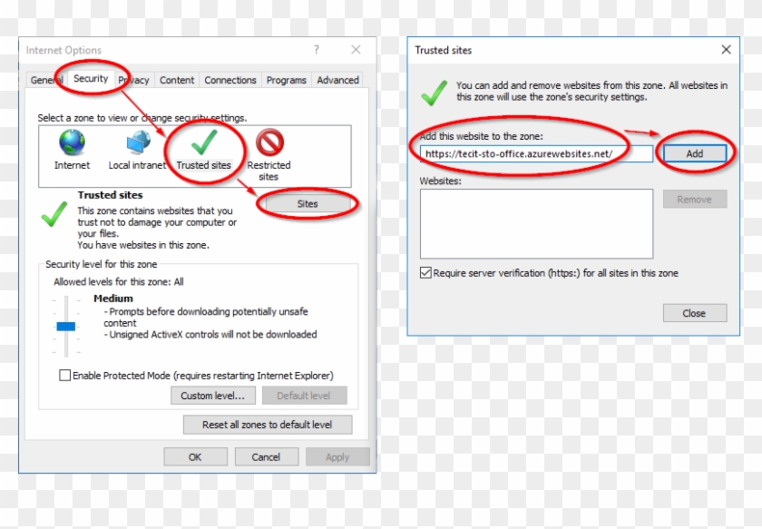 Image Faq - Internet Explorer Security Settings Custom Level Access Clipart #5779823