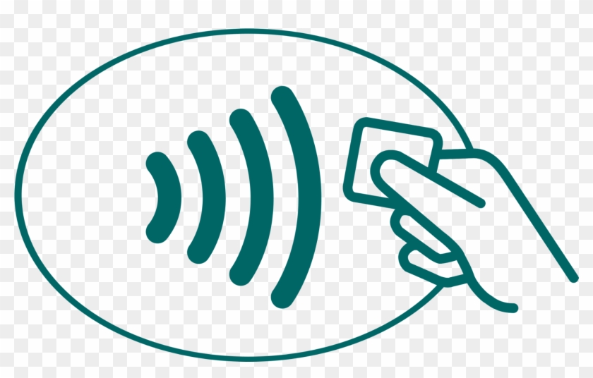 A Contactless Payment Icon - Contactless Payment Screen Clipart
