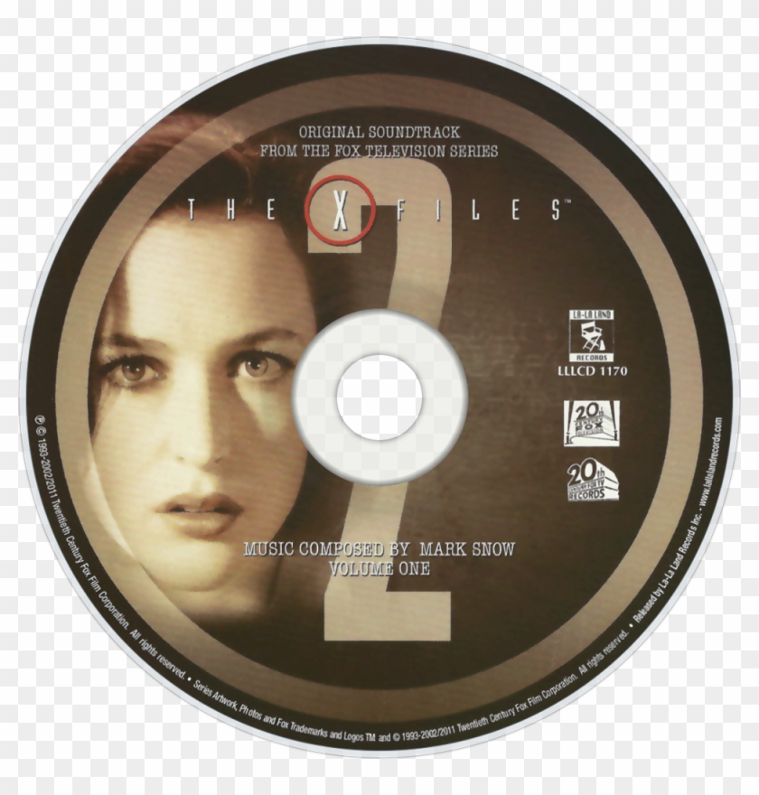 Mark Snow The X Files, Volume One Cd Disc Image - Label Clipart #5780098