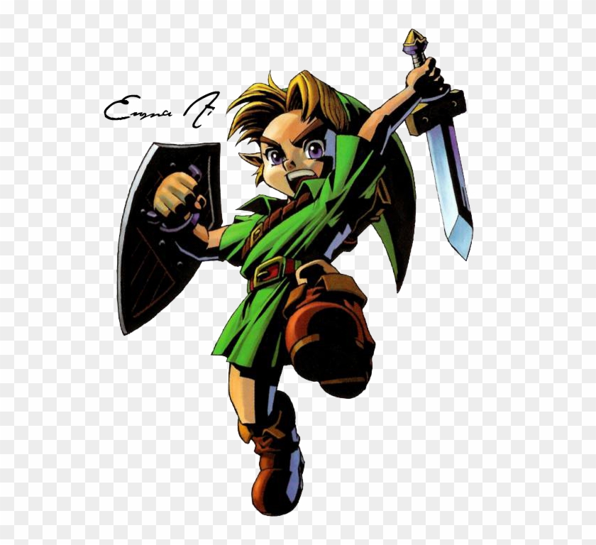 Members - Legend Of Zelda Majora's Mask Link Clipart
