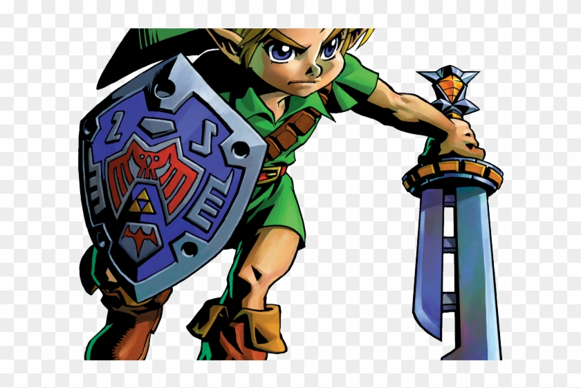 The Legend Of Zelda Clipart Link Official Art - Link Majora's Mask - Png Download #5781569