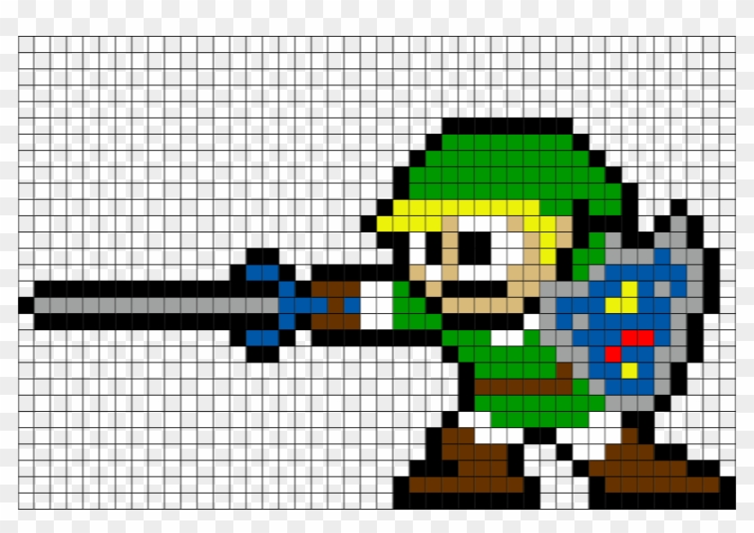 Zelda Link Pixel Art 101599 - Pixel Art Link Zelda Clipart