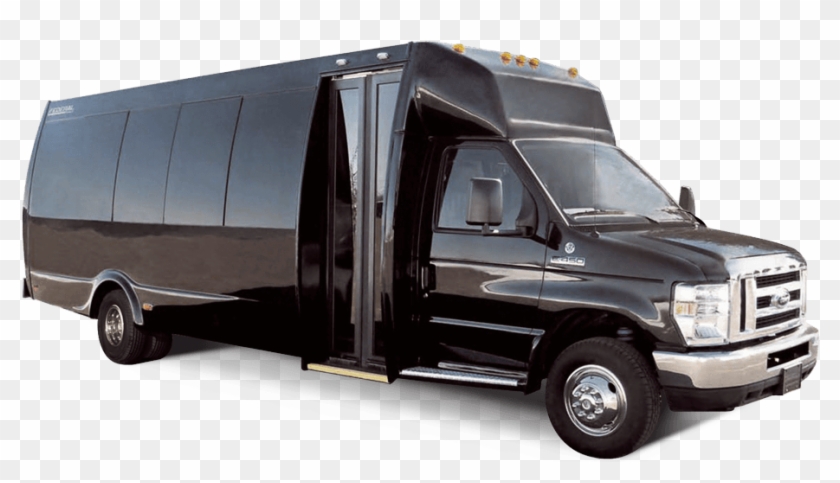 24 Pax Bus - Party Bus Clipart