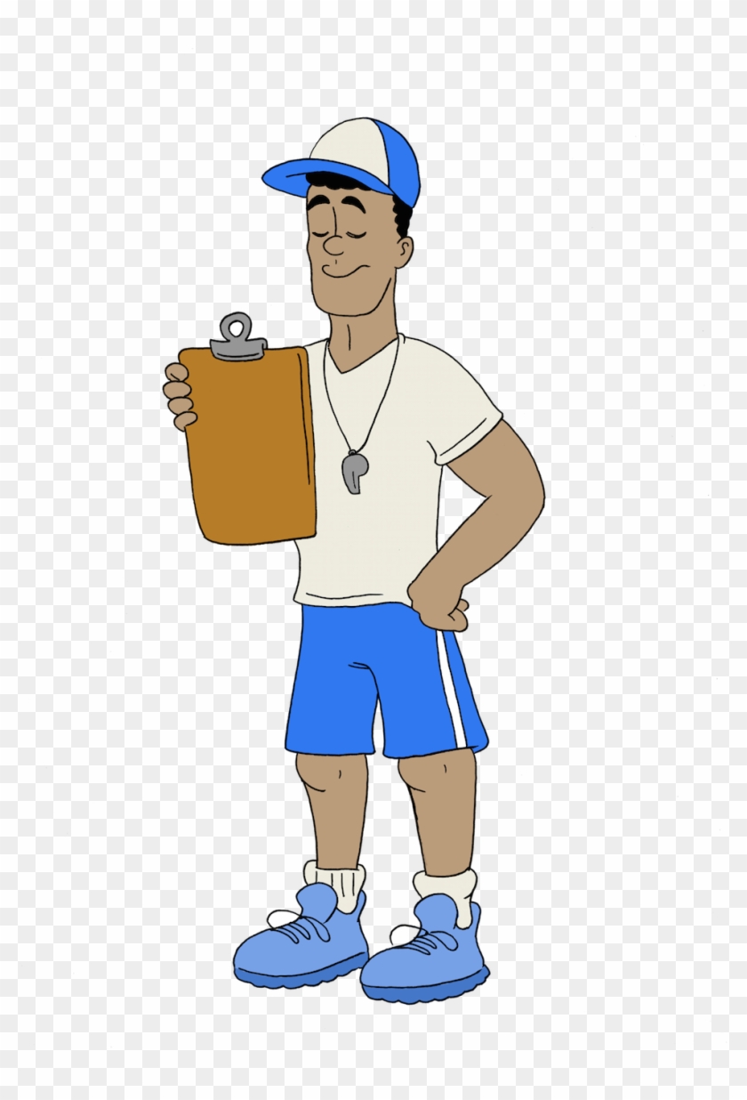 Coach Clipart Sports Coach - Clip Art Sport Coach - Png Download #5783003