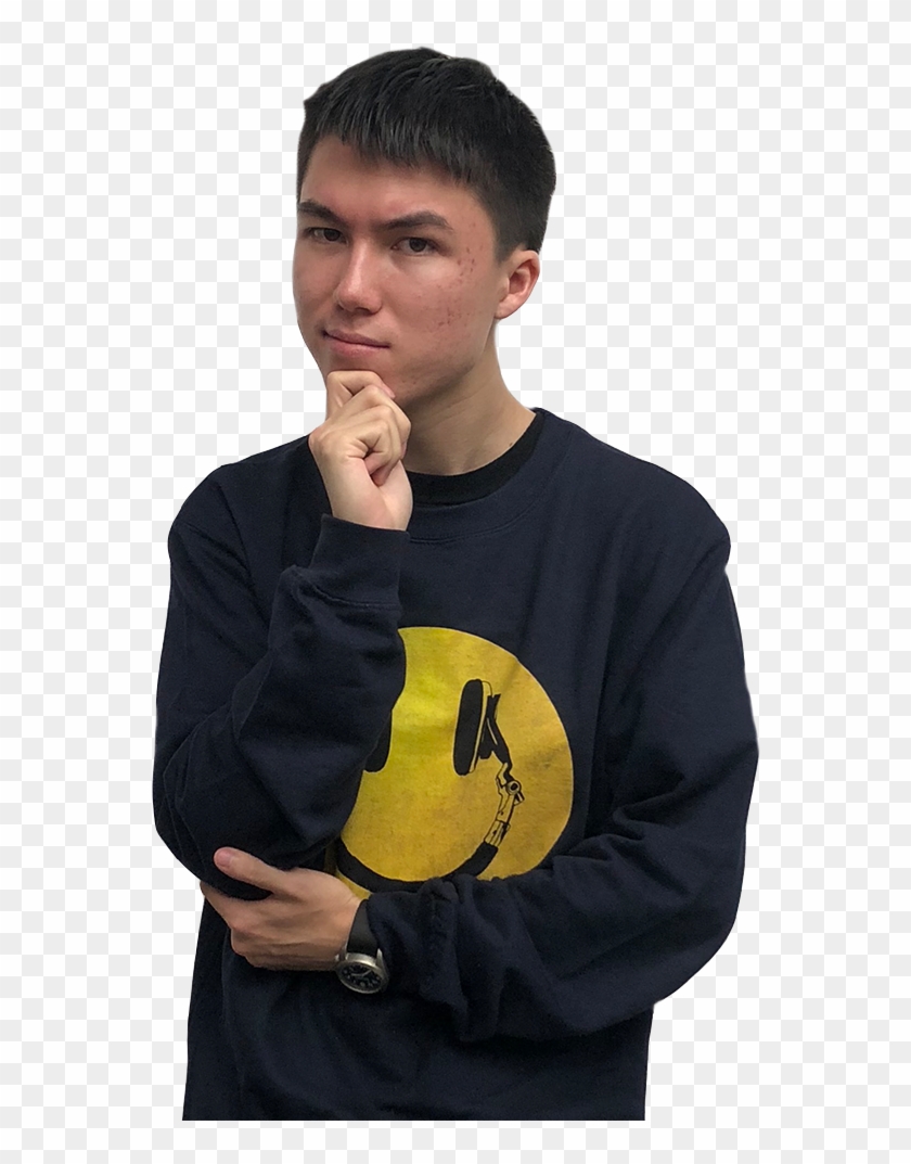 Thinking - Sweatshirt Clipart #5783257