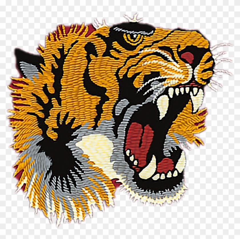 #gucci #tiger #tigre #luisvuitton , Png Download - Gucci L Aveugle Par Amour Clipart #5783293