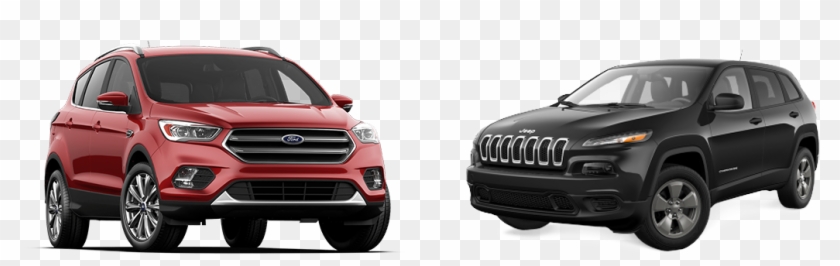 Ford Escape Vs Jeep Cherokee - Gray 2017 Ford Escape Se Clipart