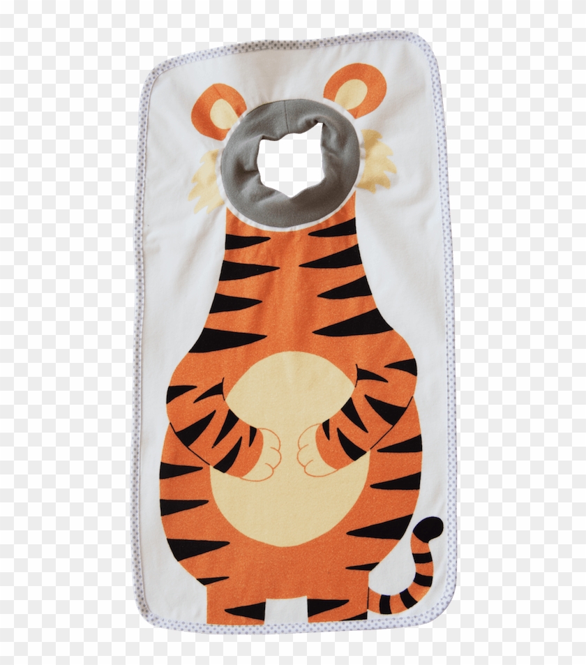 Tiger Bib - Sock Clipart