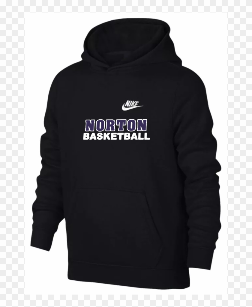 Boys Black Nike Hoodies Clipart