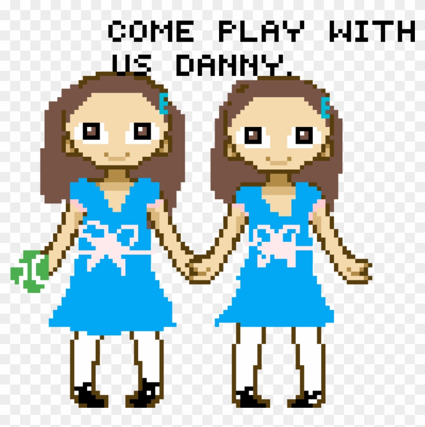 The Shining Twins - Cartoon Clipart