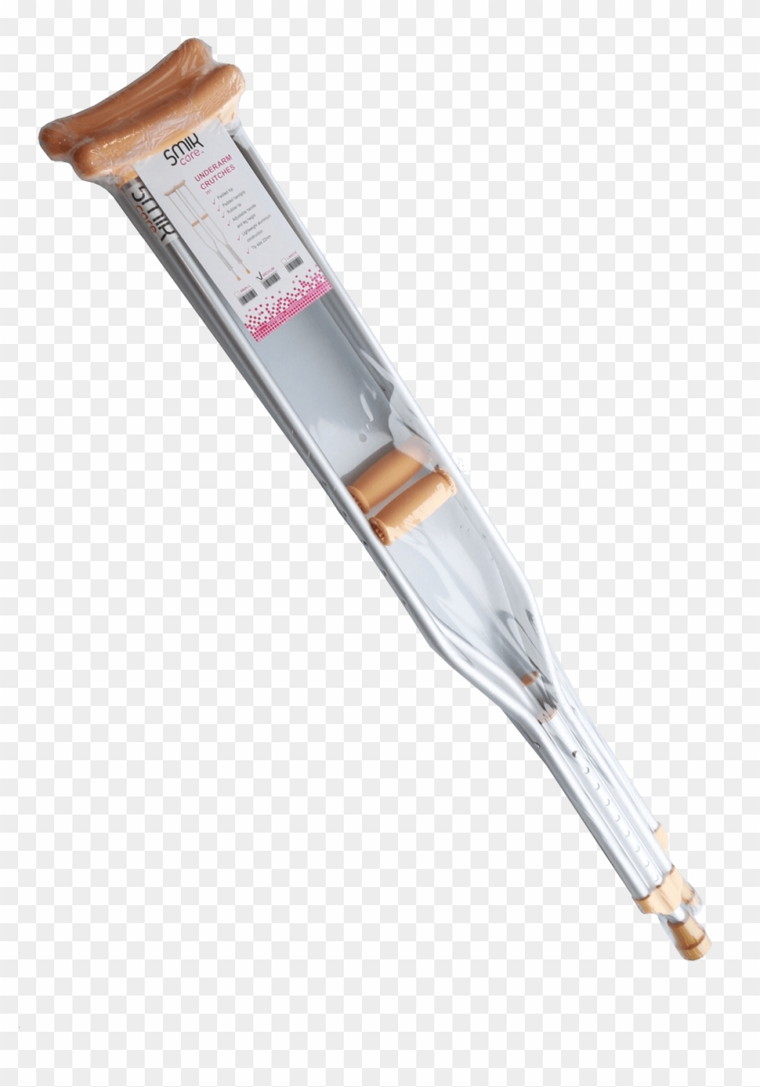 Aluminium Underarm Crutches - Medical Equipment Clipart #5784442